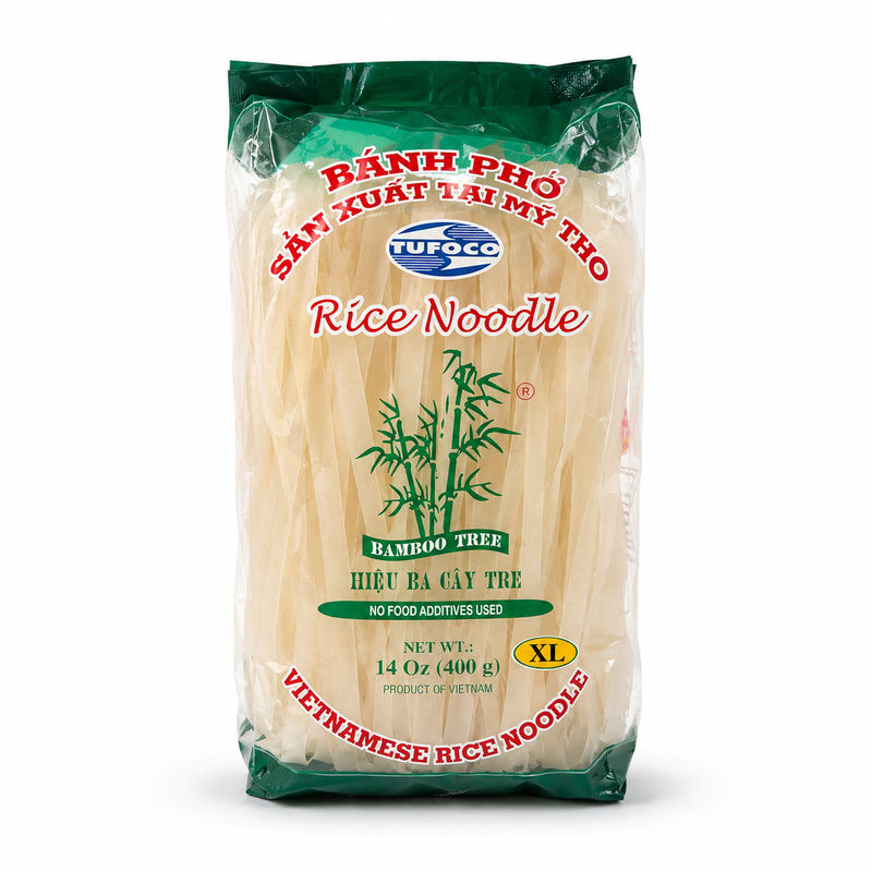 Bamboo Tree Färska risnudlar XL 400g
