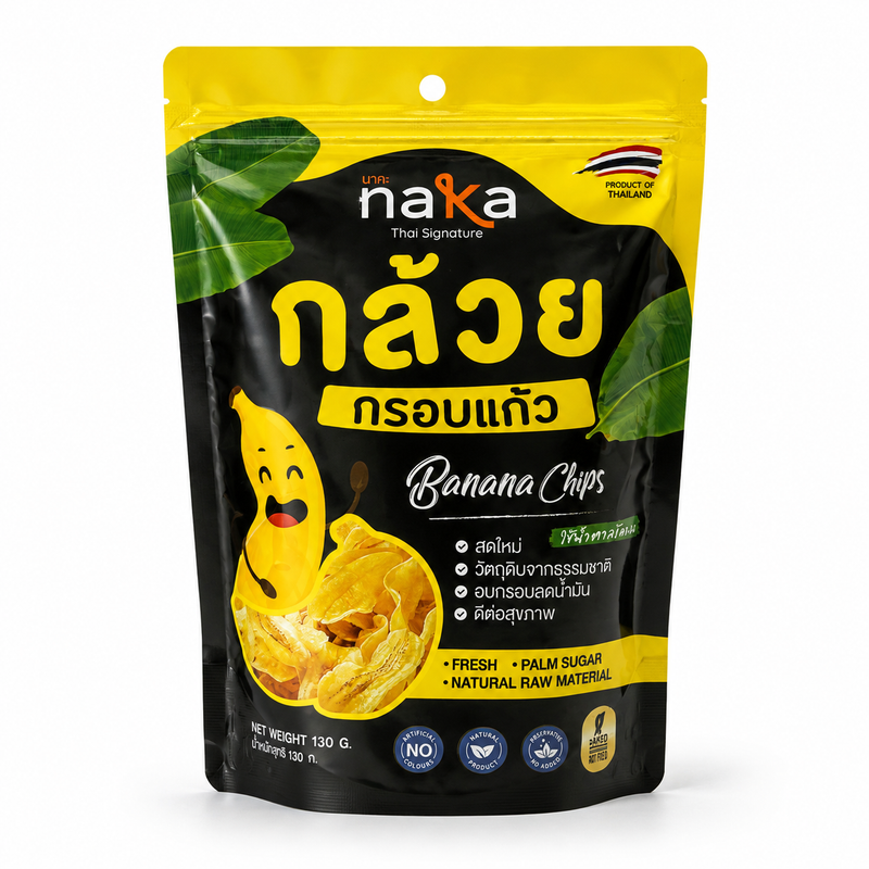 Naka bananchips 130g
