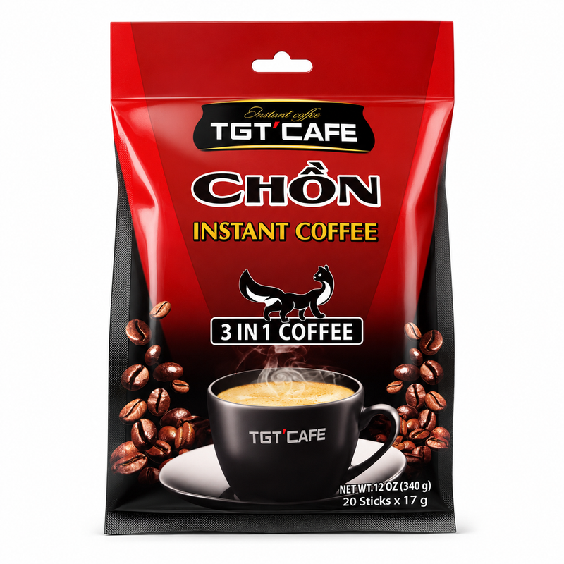 TGT Cafe Chon三合一速溶咖啡 340克 (20x17克)