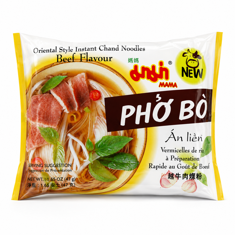 Mama snabb risvermicelli med nötköttssmak 55g