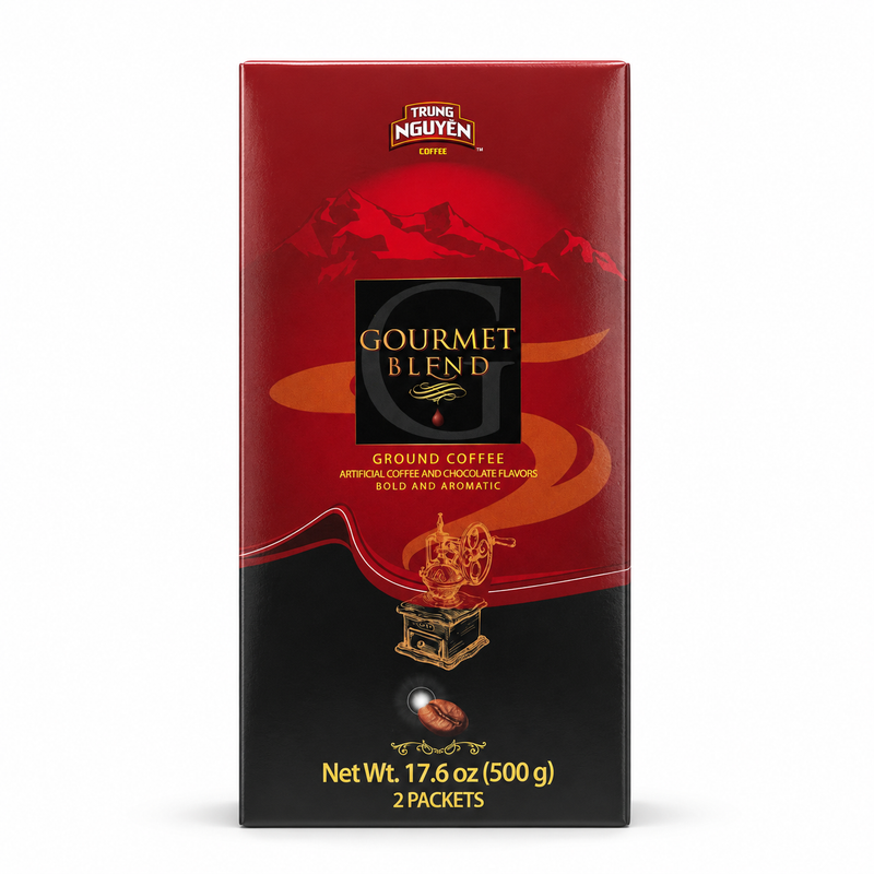 Trung Nguyen Gourmet Blend malet kaffe 500g