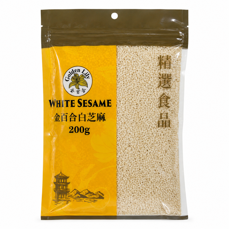 Golden Lily vita sesamfrön 200g
