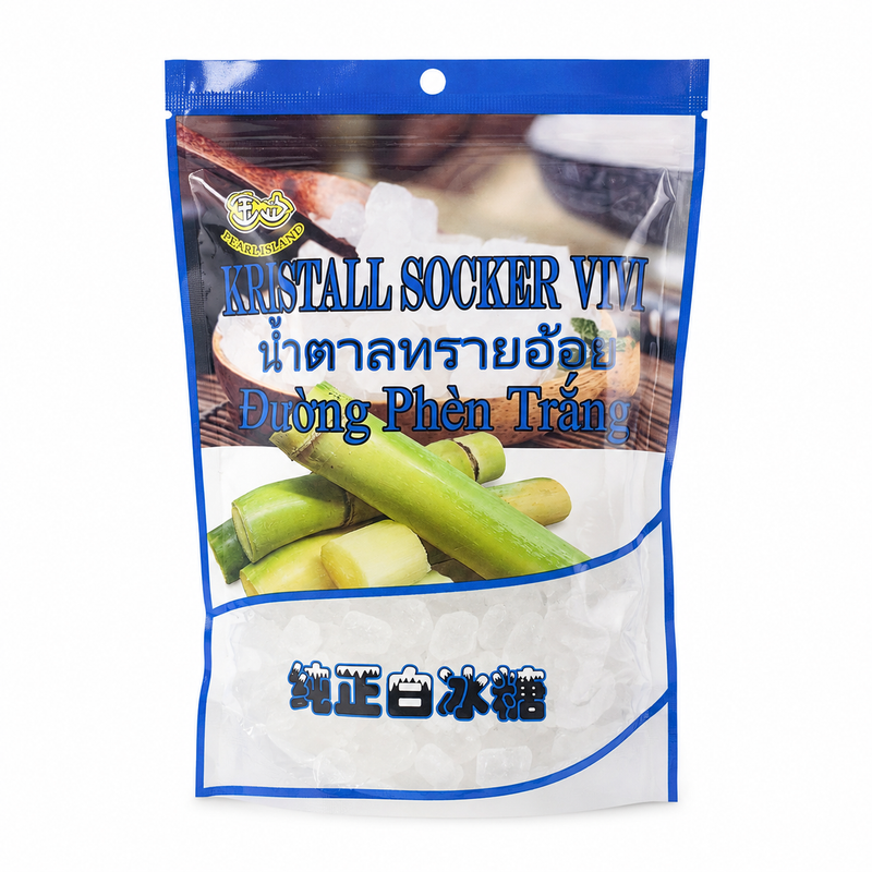 Pearl Island vitt kristallsocker 300g