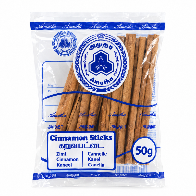 Amutha kanelstänger 50g