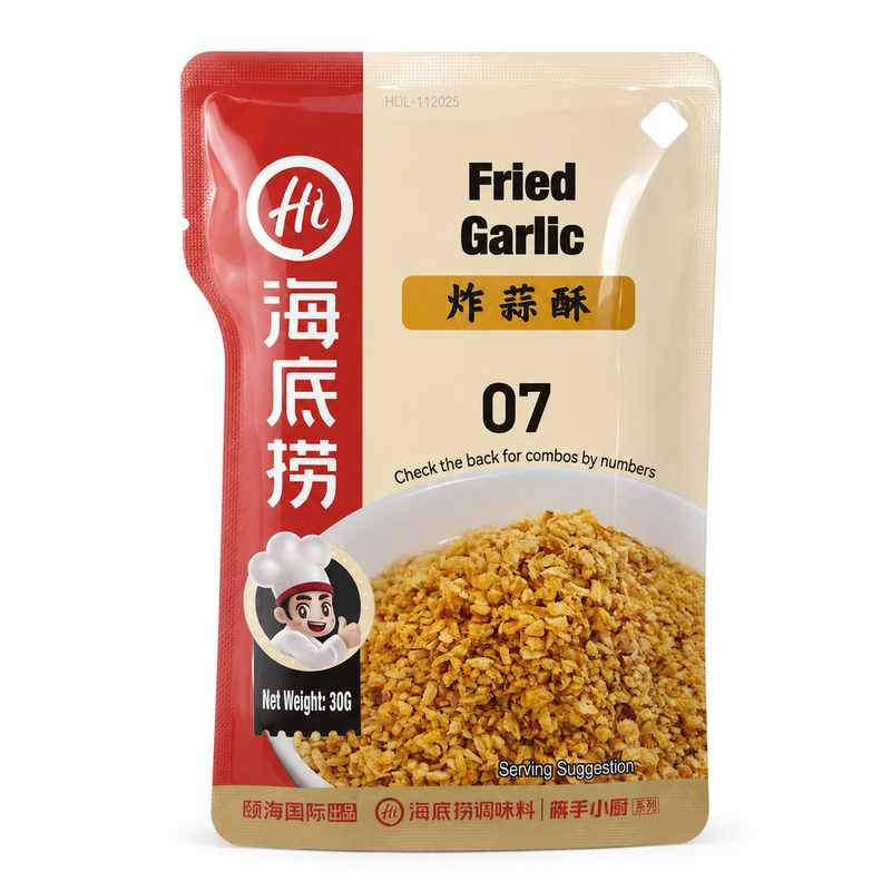 Haidilao friterad vitlök 30g