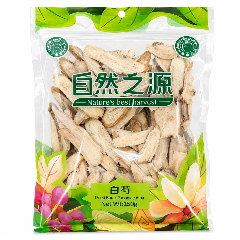 Nature's Best Harvest Torkad Vit Pionrot 150g
