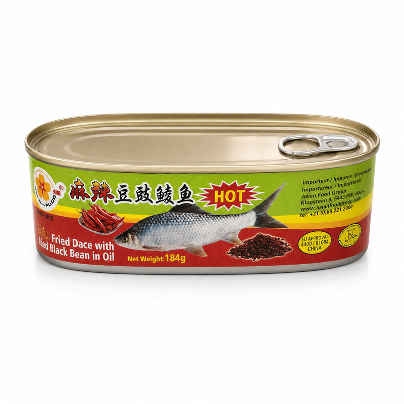 Gold Plum Stark Dace med Saltade Svarta Bönor 184g