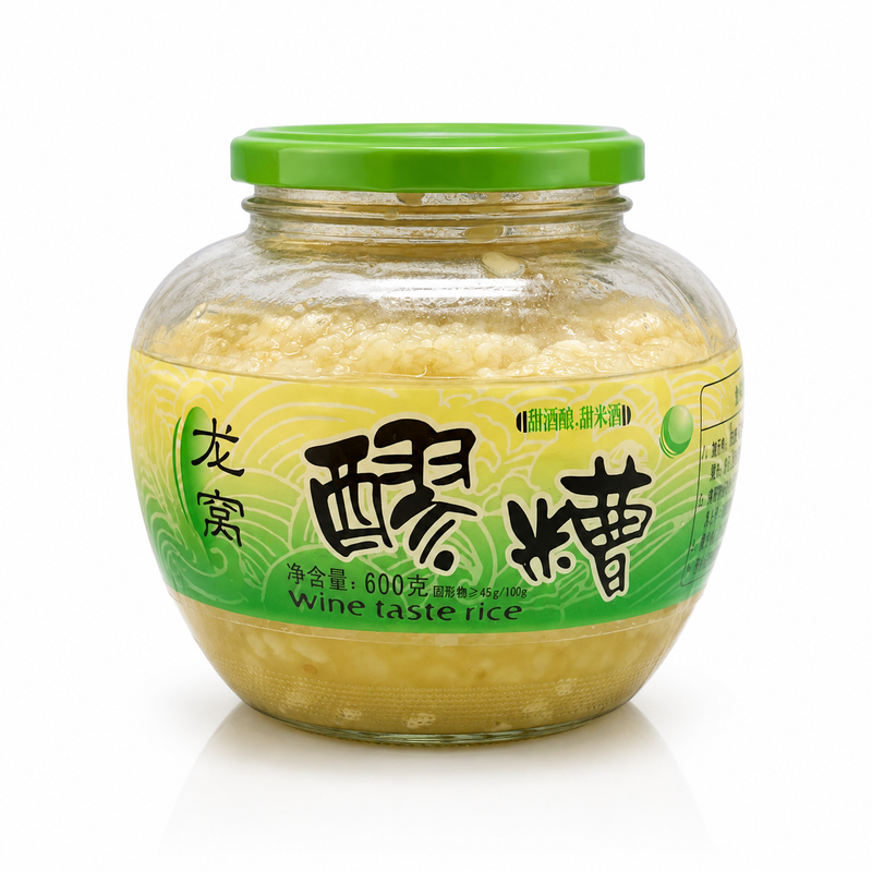 Long Wo Söt Fermenterad Klibbris 600g