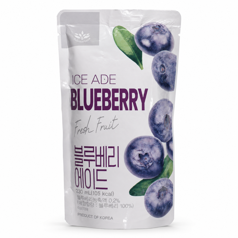 Balance grwo Ice Ade Blueberry Dryck 230 ml