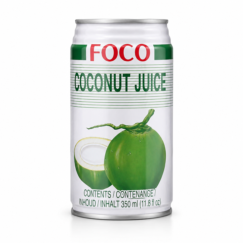 FOCO Kokosdryck med Kokosbitar 350ml