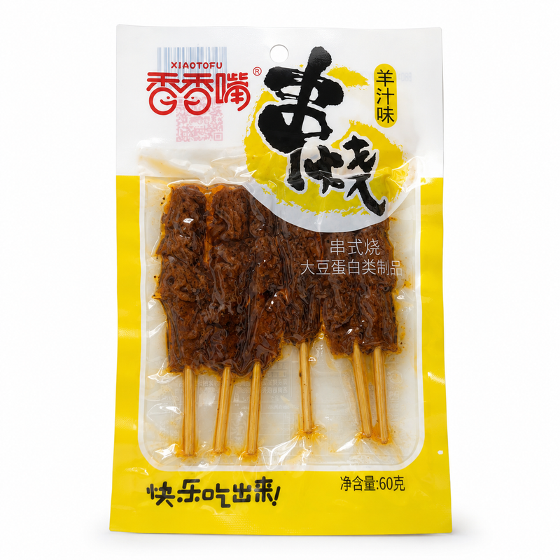 JoyTofu Dried Bean Curd Lamb Flavour Skewers 60g