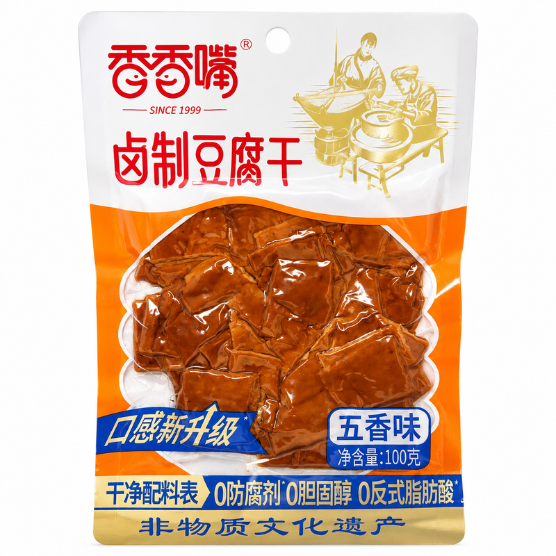 XXZ Torkad Tofu – Fem Kryddor 100g