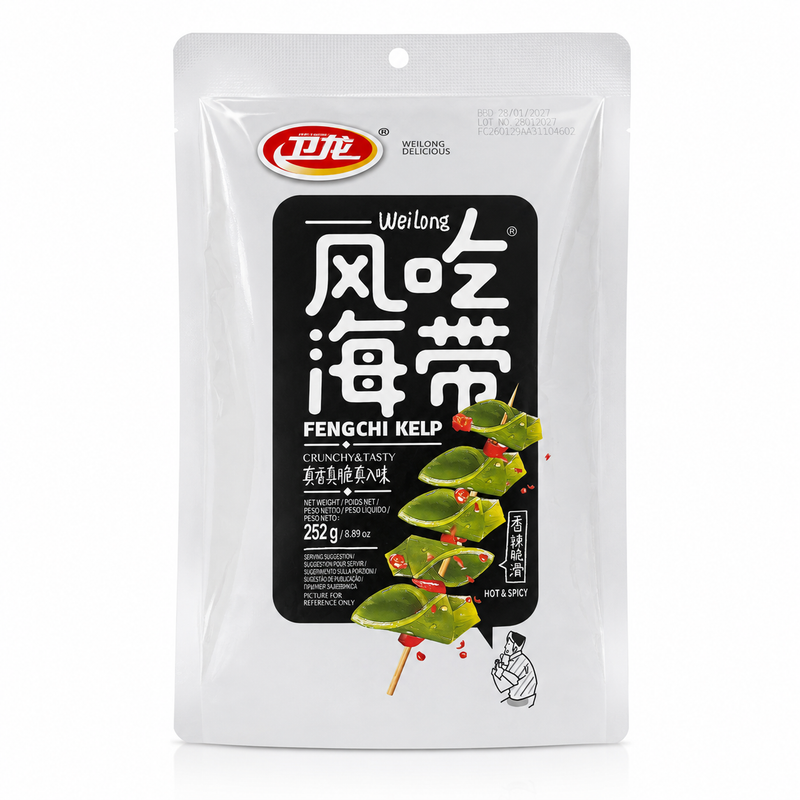 Weilong Fengchi Kelp Stark & Kryddig 252g
