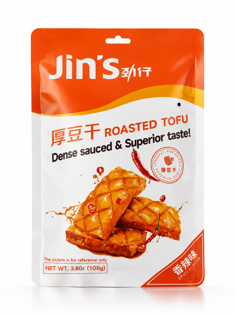 Jinzai Rostad Tofu – Stark Smak 108g
