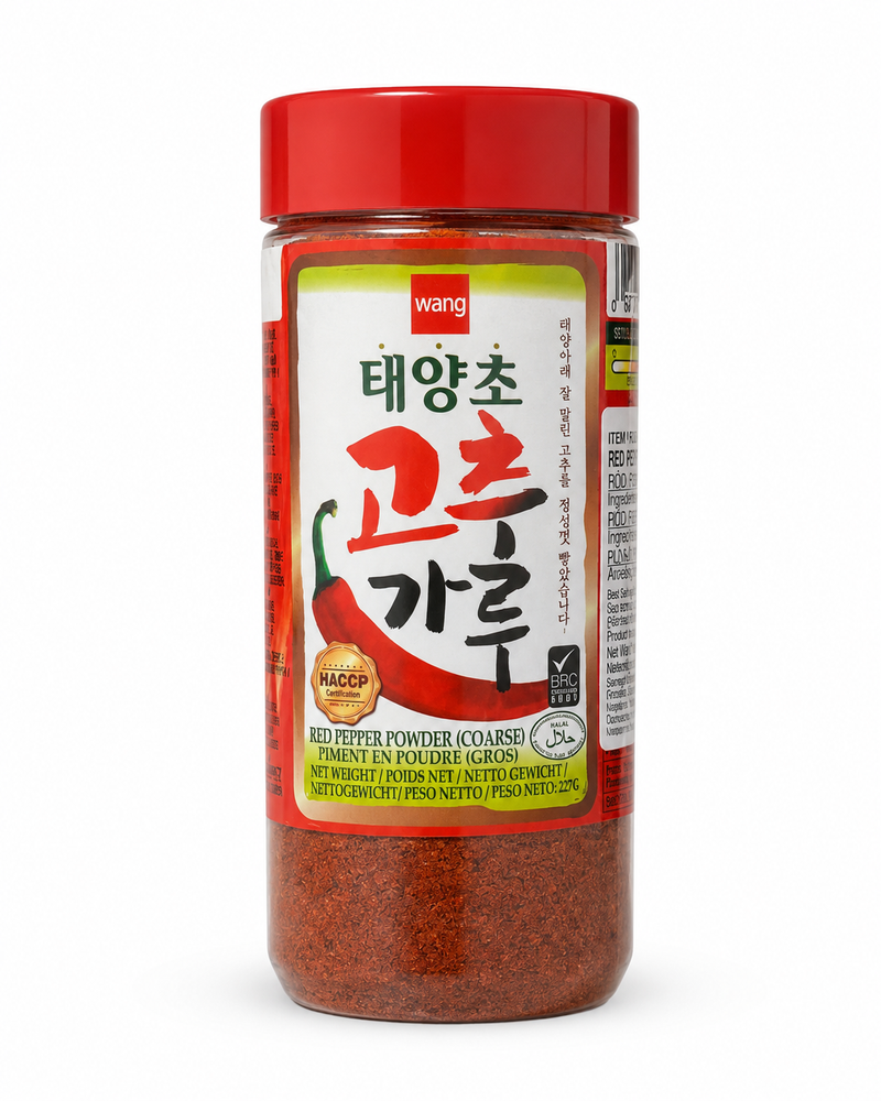 Wang Korea Chilipulver (Gochugaru) Grovmalet 227g