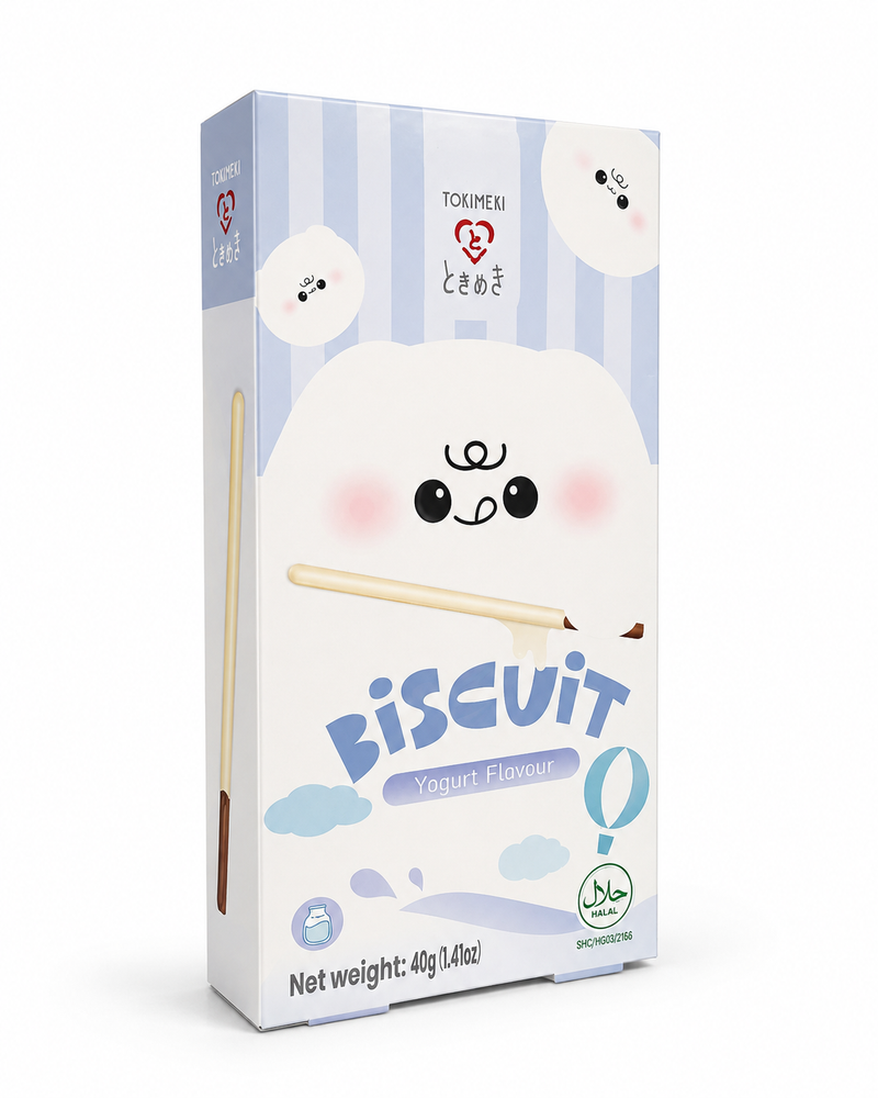 Tokimeki Kexpinnar med Yoghurt smak 40g