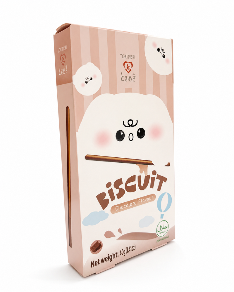 Tokimeki Kexpinnar med Chocolate smak 40g