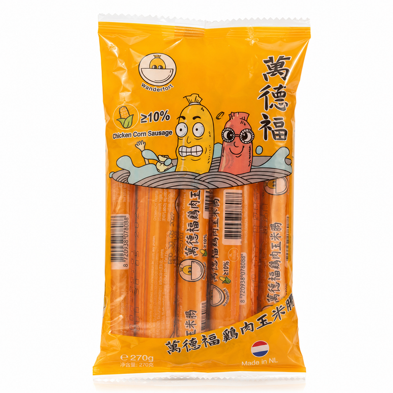 Wanderfort Kycklingkorv med Majs 270g