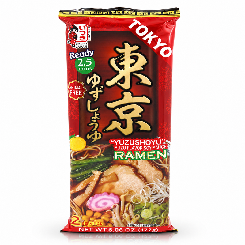 Itsuki Japanska ramennudlar med yuzu- och sojasmak 172g