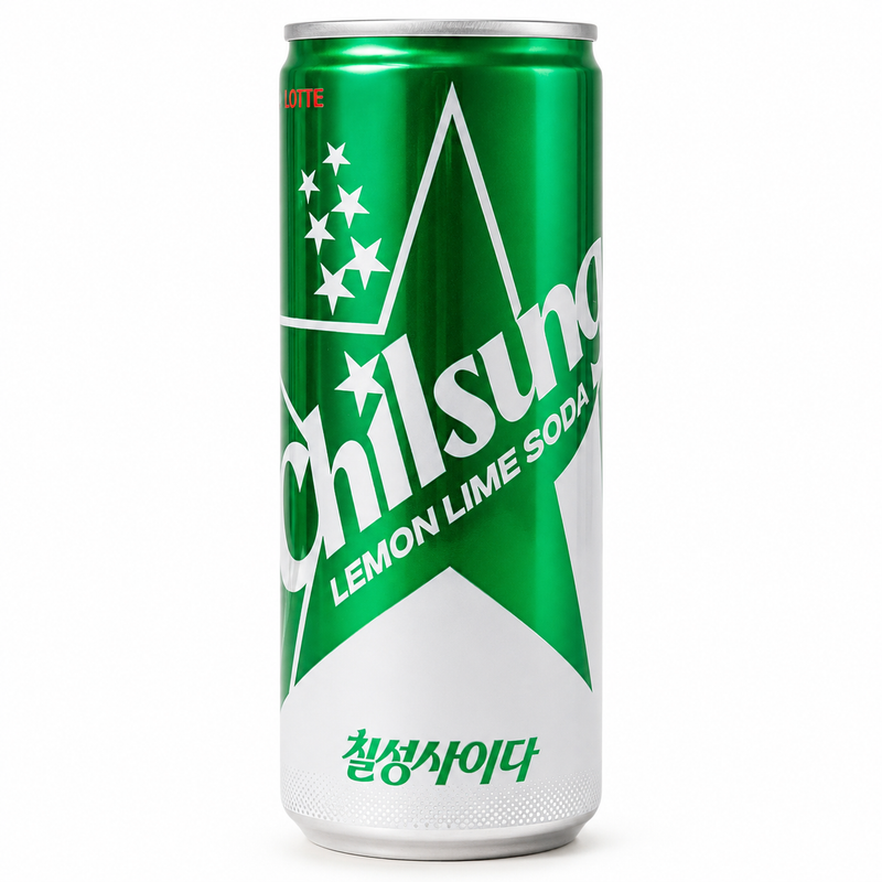 Lotte Chilsung Lemon-Lime Läsk 250ml