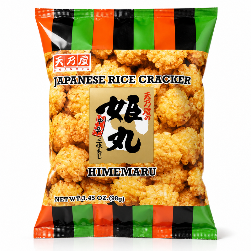 Amanoya Himemaru Riscracker med medelstark smak 98g