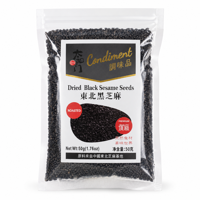 TYM Rostade svarta sesamfrön 50g