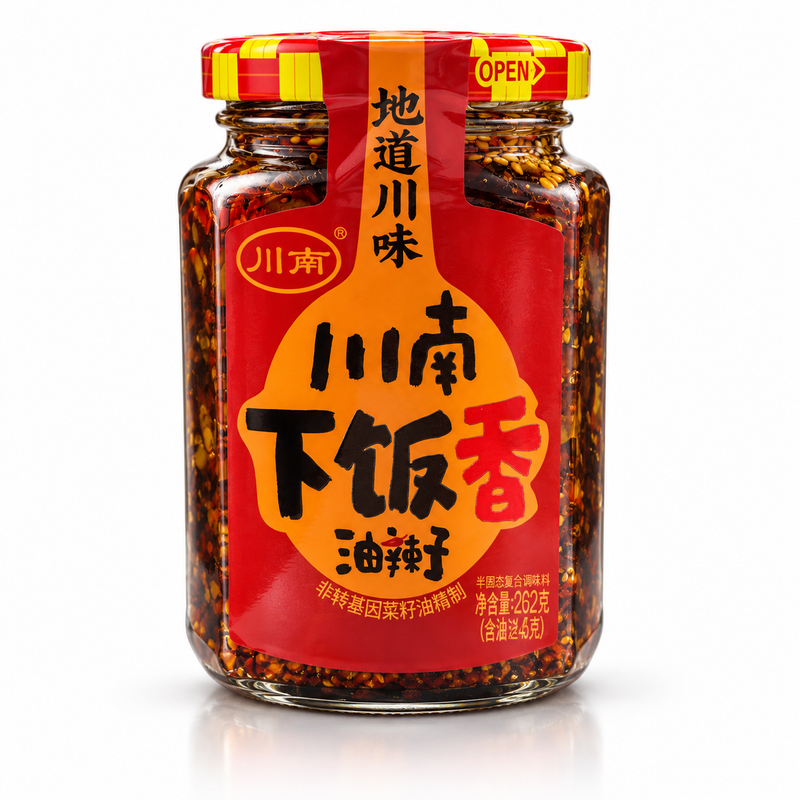 Chuan Nan Stark Chiliolja med Jordnötter 262g