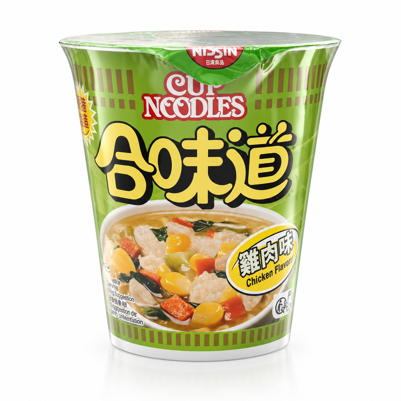 Nissin Cup Noodles Snabbnudlar med Kycklingsmak