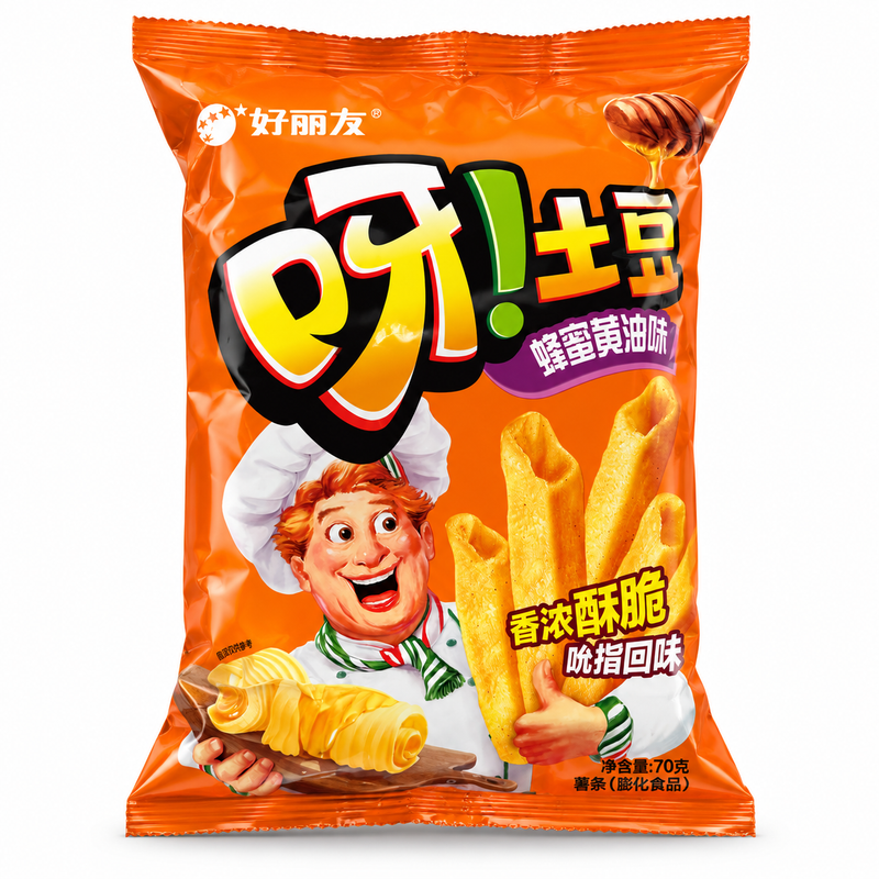 ORION Potatissnacks med Honung & Smör 70g