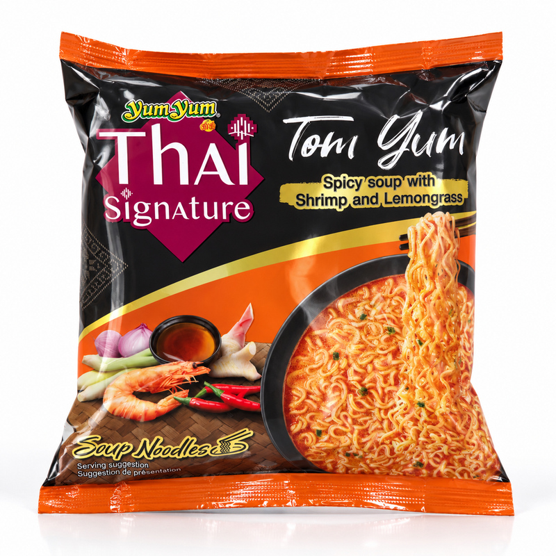 YumYum Thai Signature Snabbnudlar Tom Yum med Räkor & Citrongräs