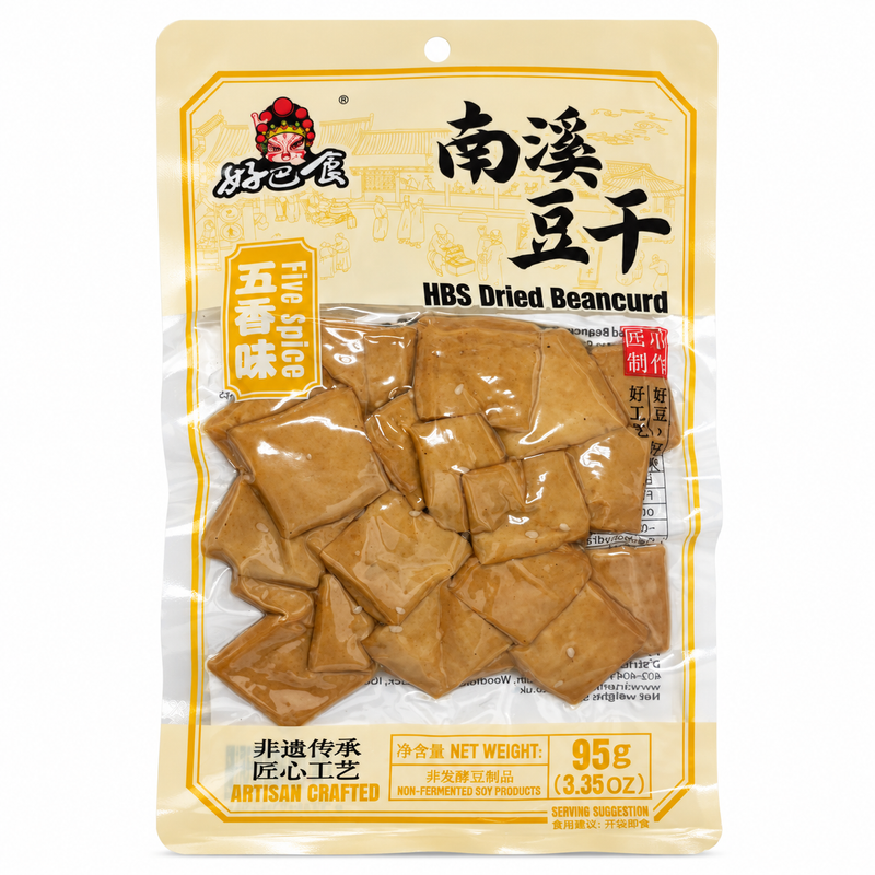 Hao Ba Shi Nanxi Torkad Tofu Five Spice 95g