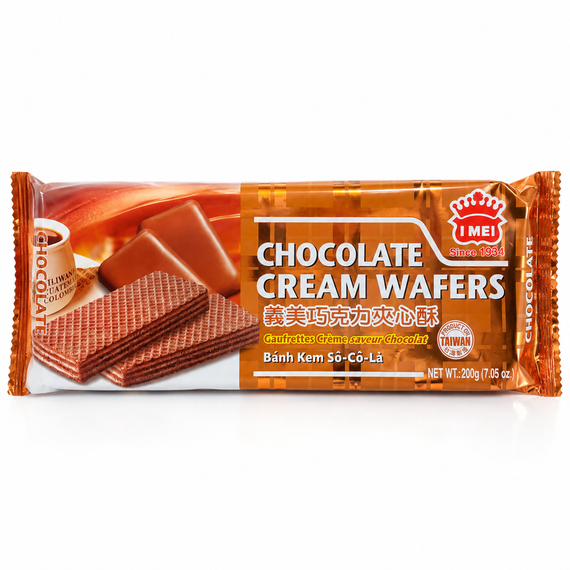 I-Mei Chokladwafers med krämfyllning 200g