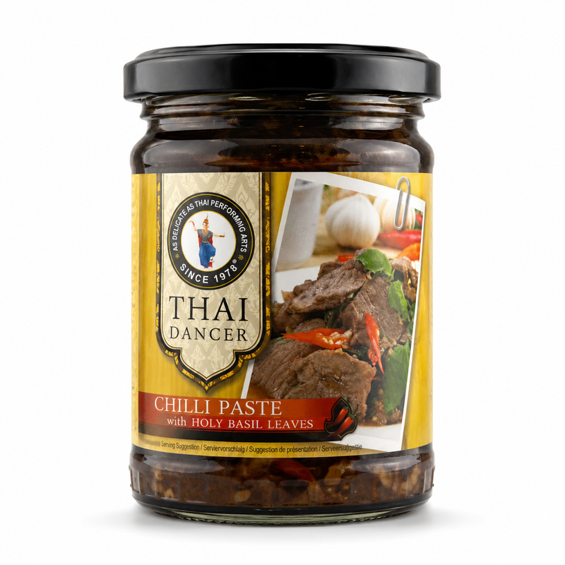 Thai Dancer chilipasta med helig basilika 200g