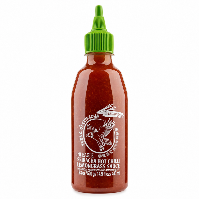 Uni-Eagle Sriracha chilisås med citrongräs 440ml