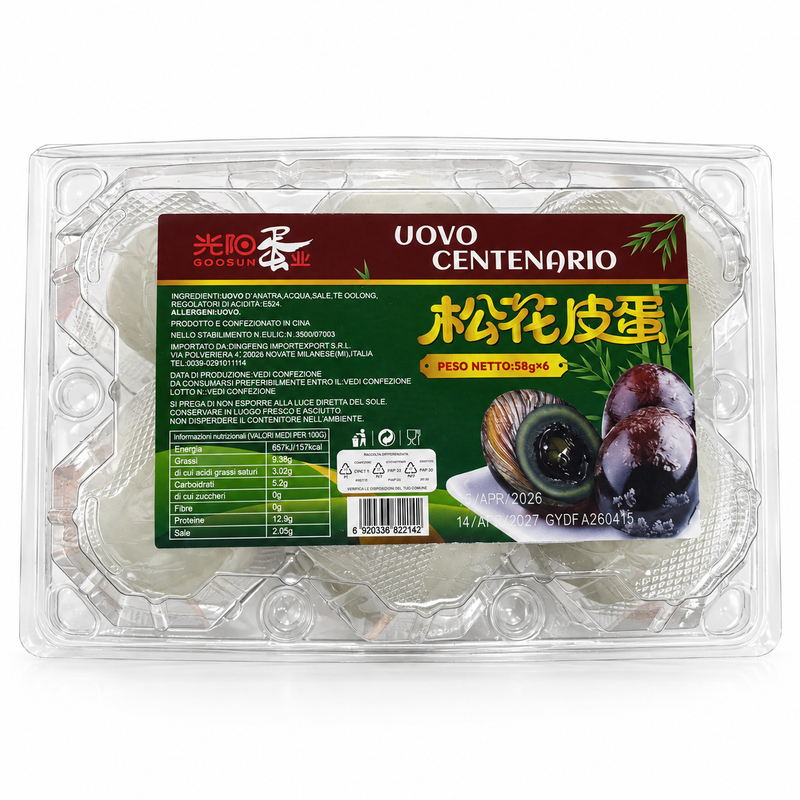 Goosun Konserverade Ankägg 6-pack 348g