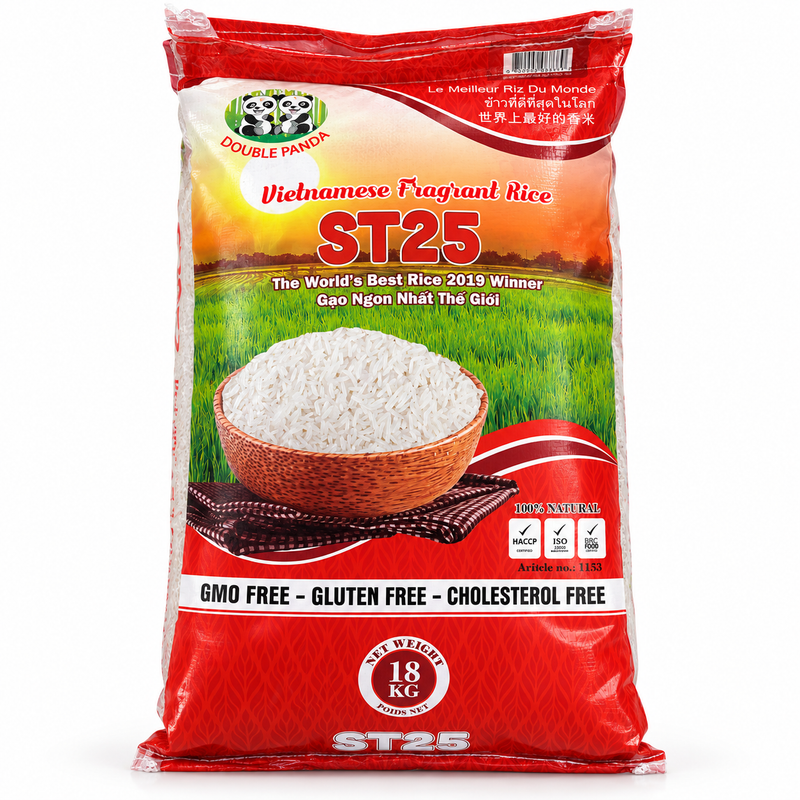 Double Panda ST25 Vietnamesiskt Doftande Ris 18kg