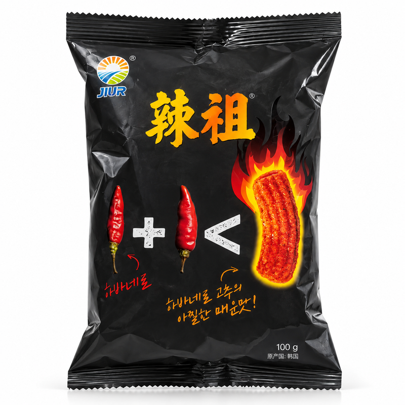 JIUR Starka Friterade Riskaksstrimlor 100g