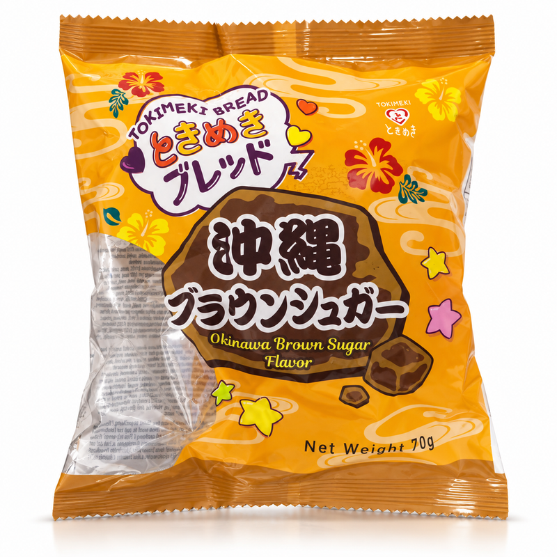 Tokimeki Bröd med Okinawa farinsockersmak 70g