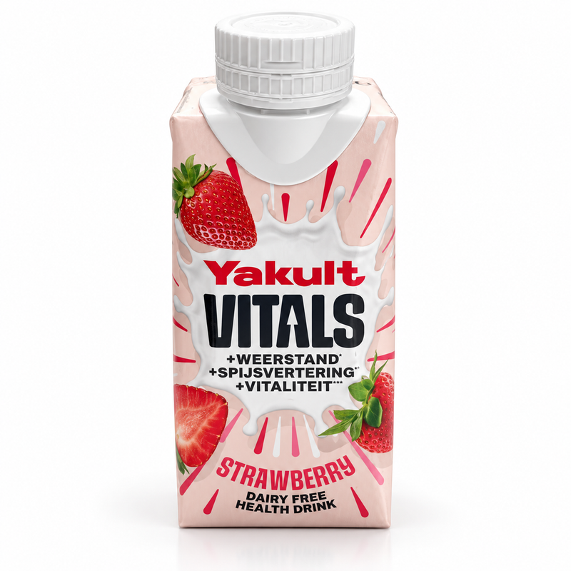 Yakult Vitals Jordgubb 200ml