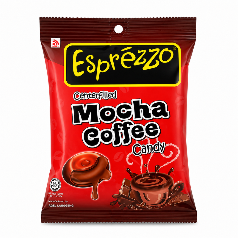 Esprezzo Centerfylld kaffekaramell med mochasmak 150g