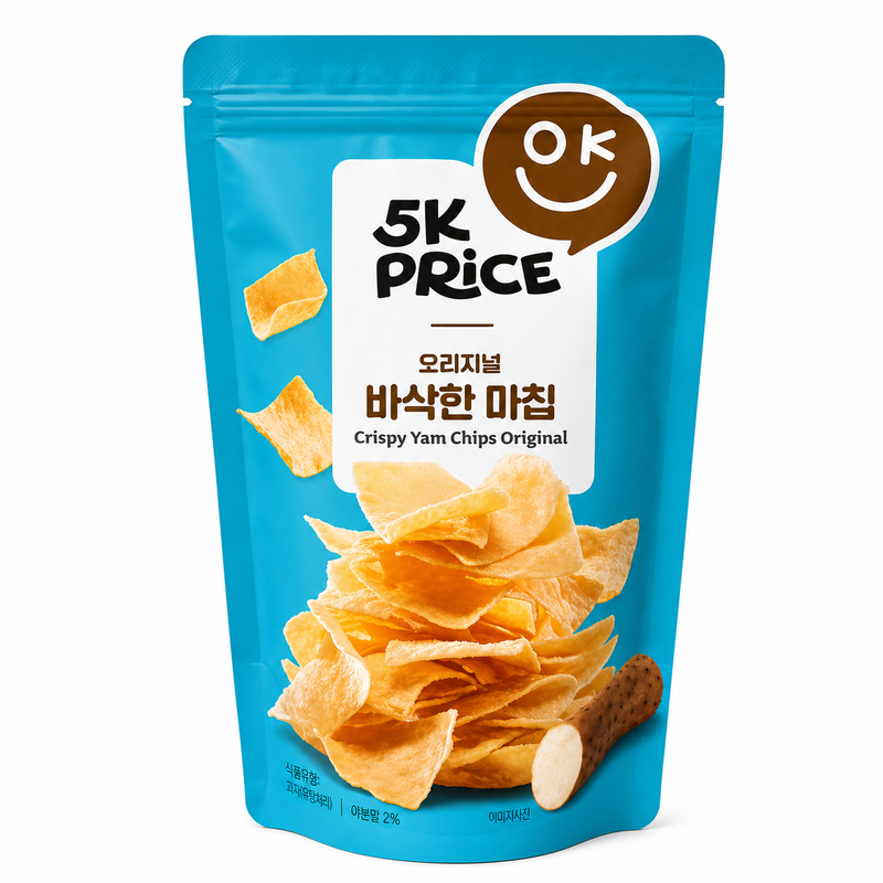 Huang Lao Wu Yam chips originalsmak 80 g