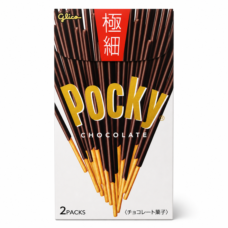 Glico Kexpinnar med chokladöverdrag extra tunna 60g
