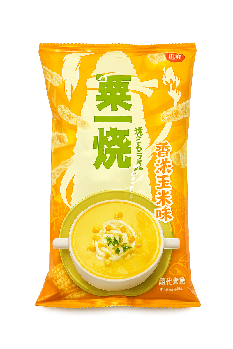 Four Seas Majssticks majssmak med socker och sötningsmedel (Grill-A-Corn)  80 g