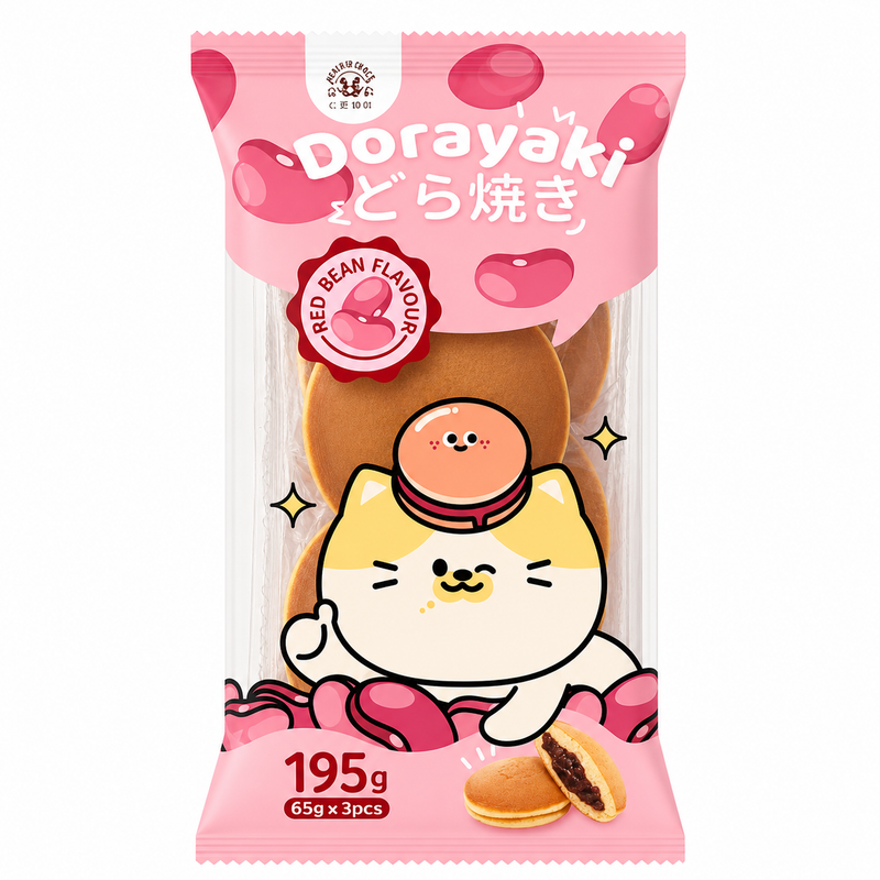 Tokimeki Dorayaki med röd bönfyllning 195g