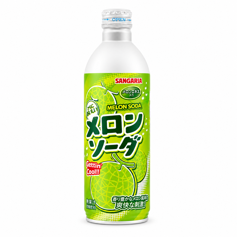 Sangaria Kolsyrad läsk med melonsmak 500ml