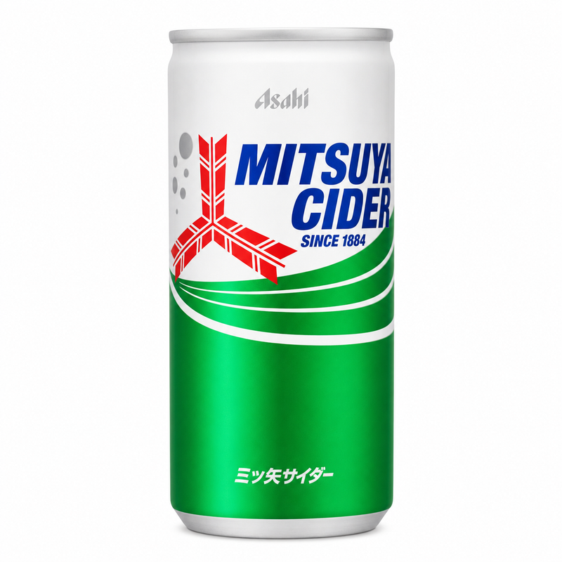 Asahi Kolsyrad läsk Mitsuya Cider 500ml