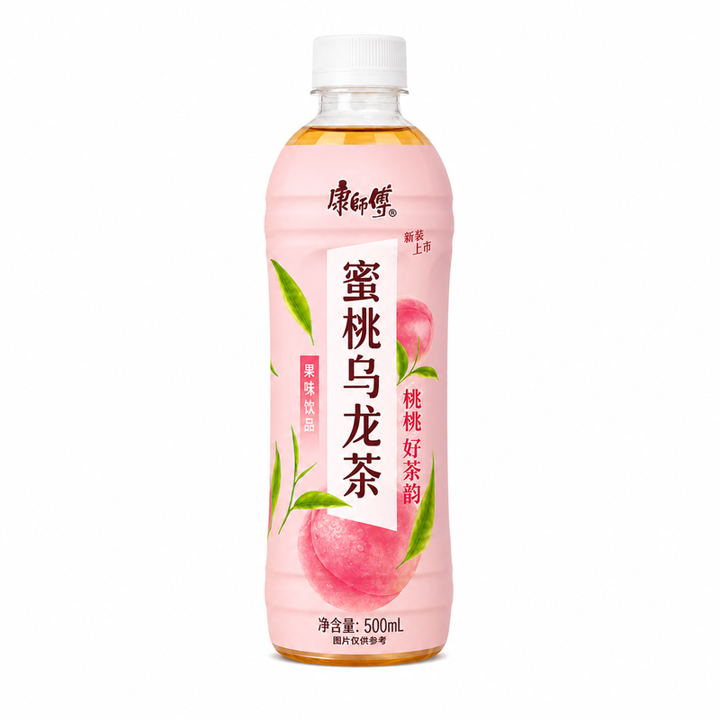 Master Kong Oolongte med persikosmak 500ml