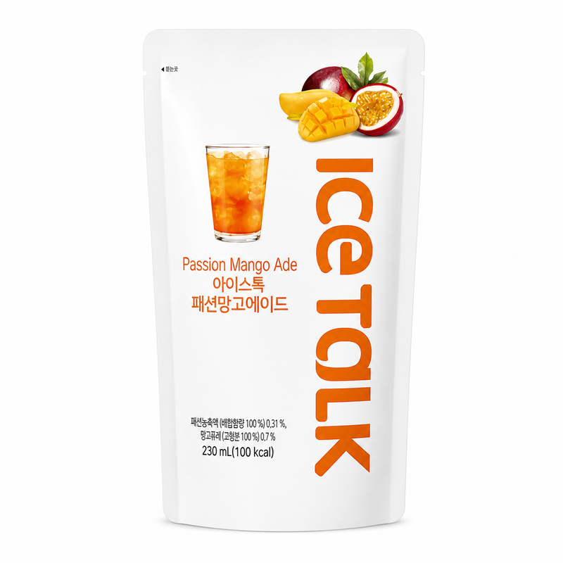 Ice talk Passionsfrukt och mangodryck 230ml