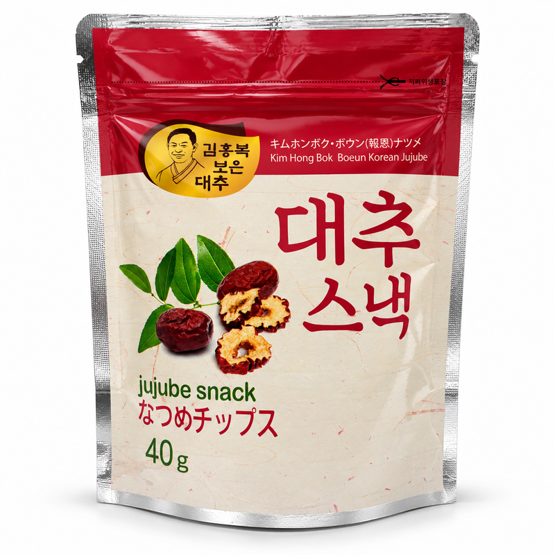 Kim Hong Bok Torkad Jujube i skivor 40g