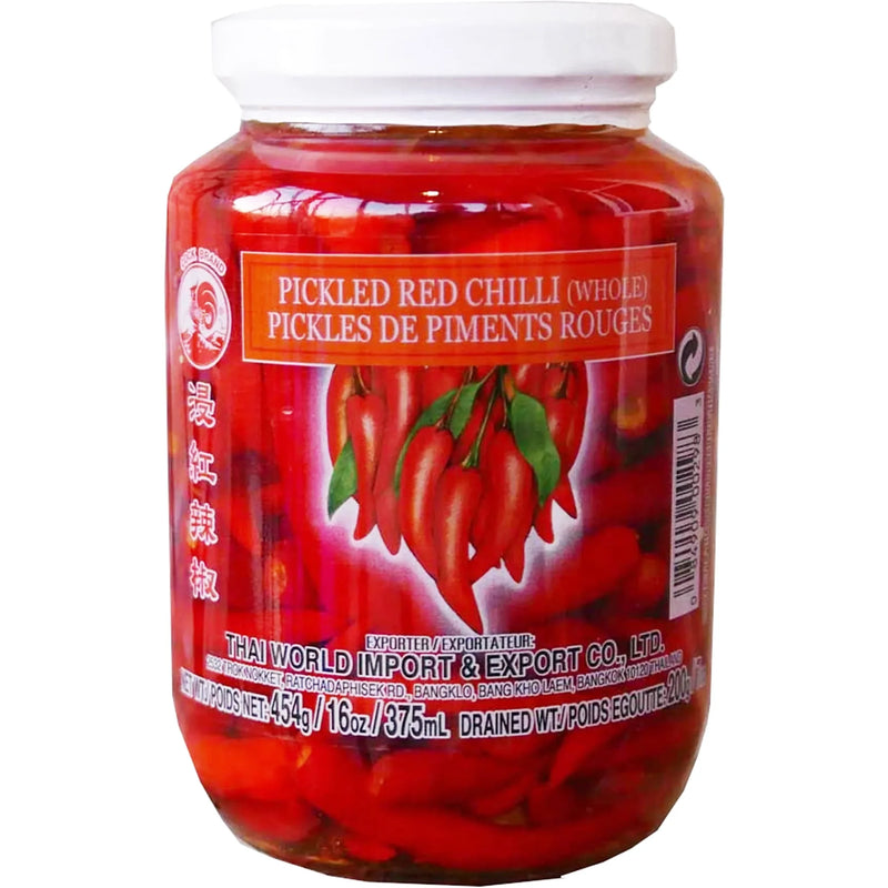 Cock Brand Pickled Red Chilli  454g